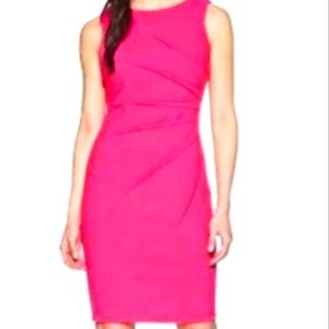 Pink Fitted Calvin Klein Dress